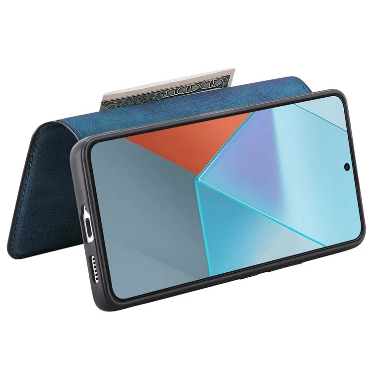 CASENEO MW-03 For Xiaomi Redmi Note 13 Pro 5G / Poco X6 5G Case Detachable Magnetic Wallet Cover