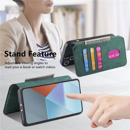 CASENEO MW-03 For Xiaomi Redmi Note 13 Pro 5G / Poco X6 5G Case Detachable Magnetic Wallet Cover
