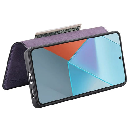 CASENEO MW-03 For Xiaomi Redmi Note 13 Pro 5G / Poco X6 5G Case Detachable Magnetic Wallet Cover
