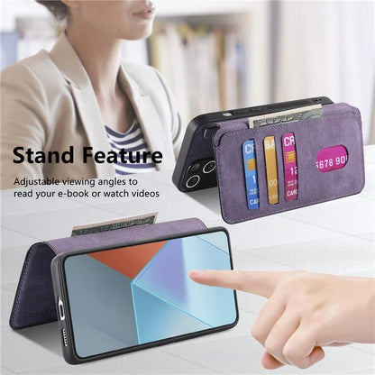 CASENEO MW-03 For Xiaomi Redmi Note 13 Pro 5G / Poco X6 5G Case Detachable Magnetic Wallet Cover