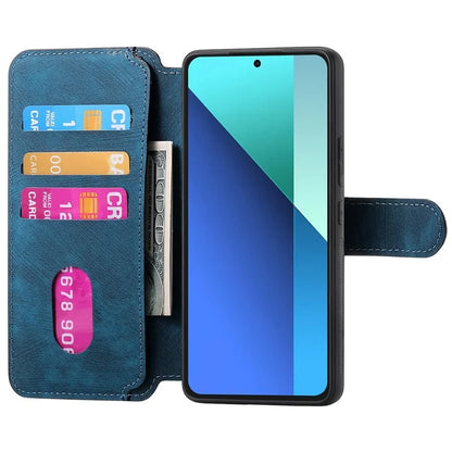 CASENEO MW-03 For Xiaomi Redmi Note 13 4G Case Leather+TPU Wallet Retro Phone Cover