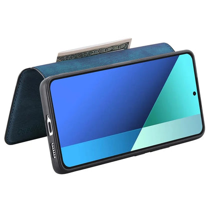 CASENEO MW-03 For Xiaomi Redmi Note 13 4G Case Leather+TPU Wallet Retro Phone Cover