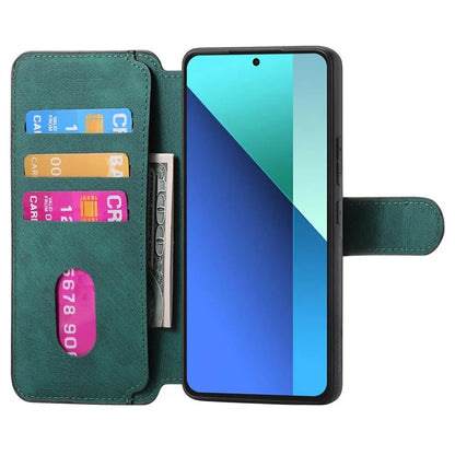 CASENEO MW-03 For Xiaomi Redmi Note 13 4G Case Leather+TPU Wallet Retro Phone Cover