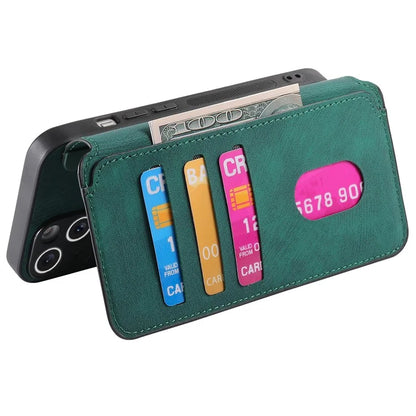 CASENEO MW-03 For Xiaomi Redmi Note 13 4G Case Leather+TPU Wallet Retro Phone Cover