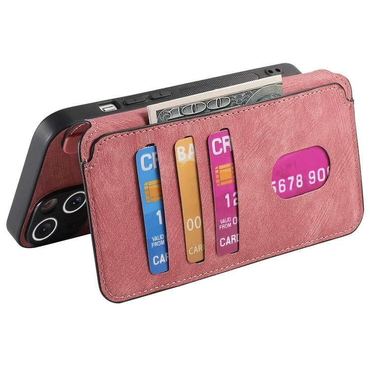 CASENEO MW-03 For Xiaomi Redmi Note 13 4G Case Leather+TPU Wallet Retro Phone Cover