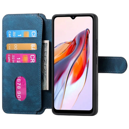 CASENEO MW-03 For Xiaomi Redmi 12C 4G Case Wallet Detachable Retro Phone Cover