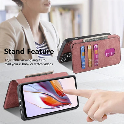 CASENEO MW-03 For Xiaomi Redmi 12C 4G Case Wallet Detachable Retro Phone Cover