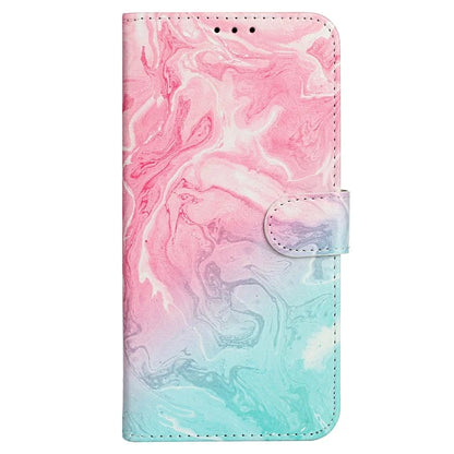For iPhone 16 Pro Case Pattern Leather Phone Cover with Card Slots Holder