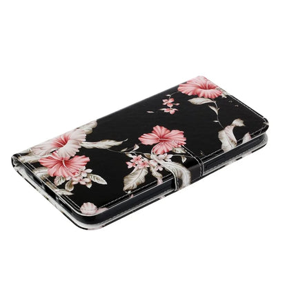 For iPhone 16 Plus Case Shockproof Leather Wallet Phone Cover Pattern Printing