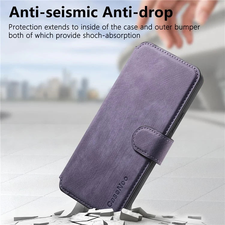 CASENEO MW-03 For Xiaomi Redmi Note 13 Pro+ 5G Phone Case Detachable Wallet Outer Cover