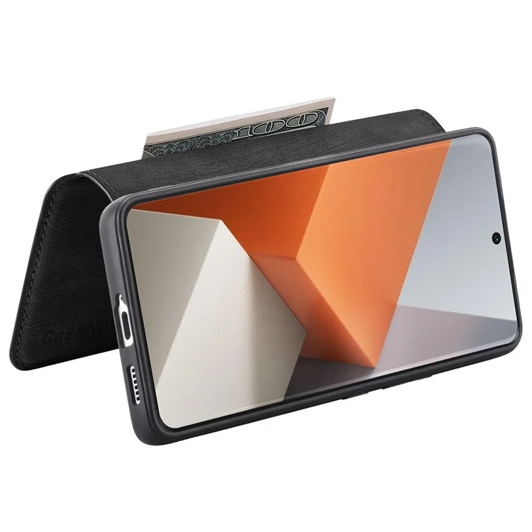 CASENEO MW-03 For Xiaomi Redmi Note 13 Pro+ 5G Phone Case Detachable Wallet Outer Cover