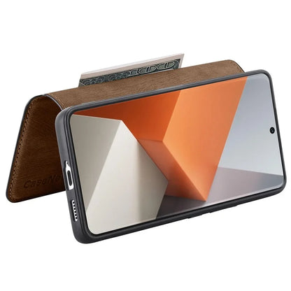 CASENEO MW-03 For Xiaomi Redmi Note 13 Pro+ 5G Phone Case Detachable Wallet Outer Cover
