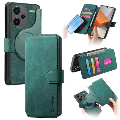 CASENEO MW-03 For Xiaomi Redmi Note 13 Pro+ 5G Phone Case Detachable Wallet Outer Cover