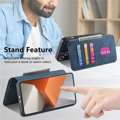 CASENEO MW-03 For Xiaomi Redmi Note 13 Pro+ 5G Phone Case Detachable Wallet Outer Cover