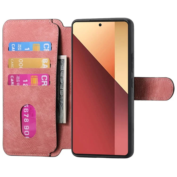 CASENEO MW-03 For Xiaomi Redmi Note 13 Pro 4G / Poco M6 Pro 4G Case Detachable Wallet Phone Cover