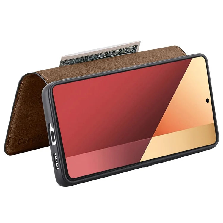 CASENEO MW-03 For Xiaomi Redmi Note 13 Pro 4G / Poco M6 Pro 4G Case Detachable Wallet Phone Cover