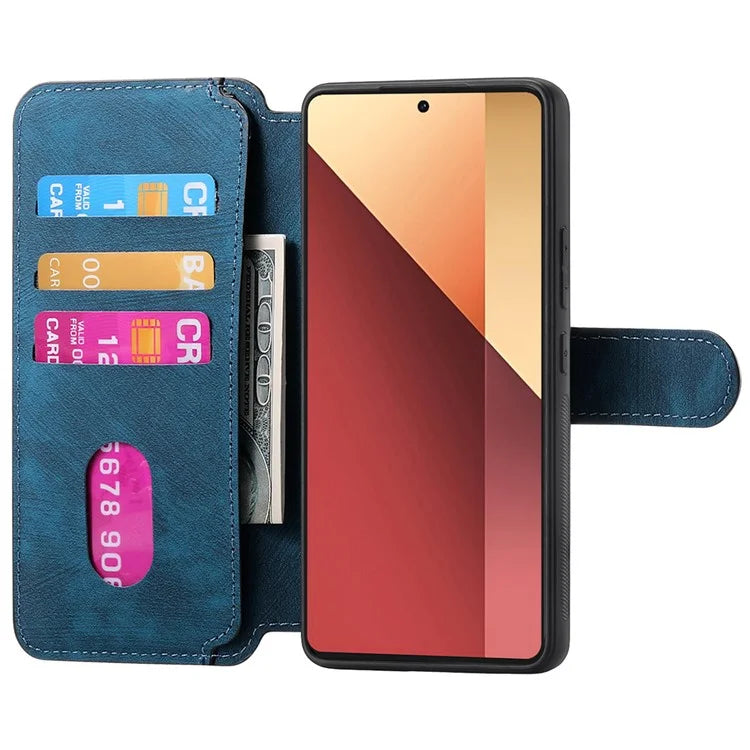 CASENEO MW-03 For Xiaomi Redmi Note 13 Pro 4G / Poco M6 Pro 4G Case Detachable Wallet Phone Cover
