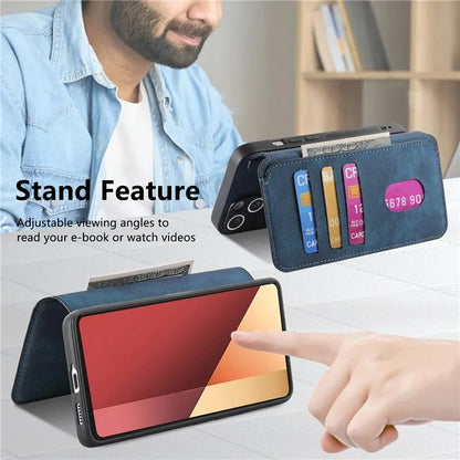 CASENEO MW-03 For Xiaomi Redmi Note 13 Pro 4G / Poco M6 Pro 4G Case Detachable Wallet Phone Cover