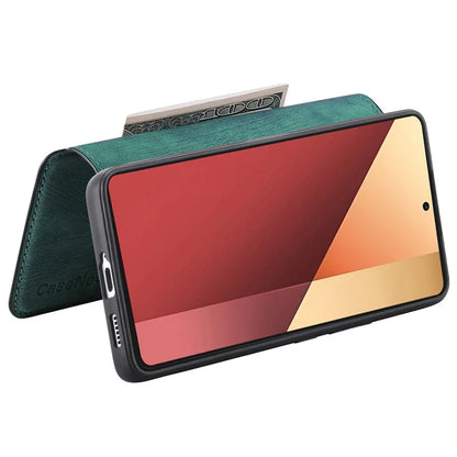 CASENEO MW-03 For Xiaomi Redmi Note 13 Pro 4G / Poco M6 Pro 4G Case Detachable Wallet Phone Cover