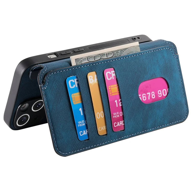 CASENEO MW-03 For Xiaomi Redmi Note 13 5G Case Leather Back Cover Detachable Magnetic Wallet