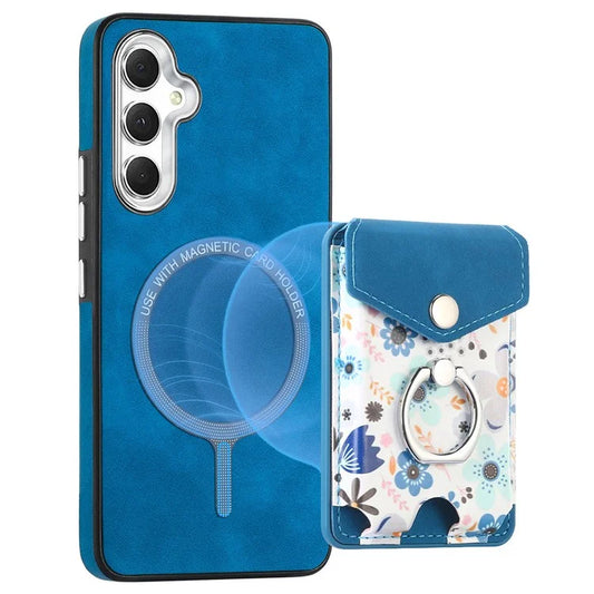 E3 For Samsung Galaxy A05s 4G Magnetic Case Compatible with MagSafe Detachable Card Holder