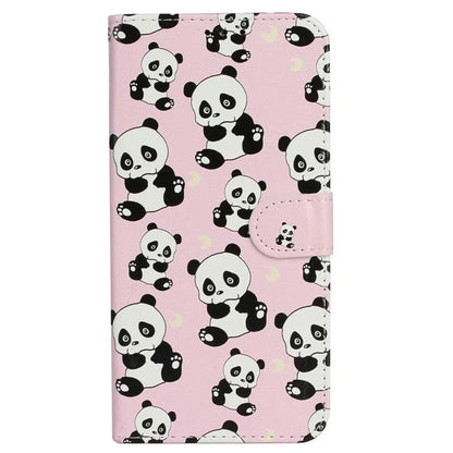 For iPhone 16 Plus Case Pattern Design Flip Leather Phone Cover with Strap