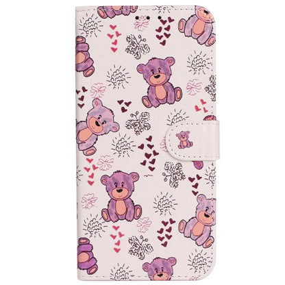 For iPhone 16 Plus Case Pattern Design Flip Leather Phone Cover with Strap