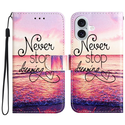 For iPhone 16 Wallet Case Pattern Print Design Flip Leather Phone Cover