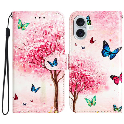 For iPhone 16 Wallet Case Pattern Print Design Flip Leather Phone Cover