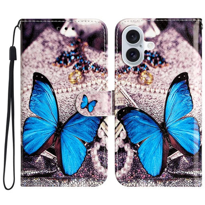 For iPhone 16 Wallet Case Pattern Print Design Flip Leather Phone Cover