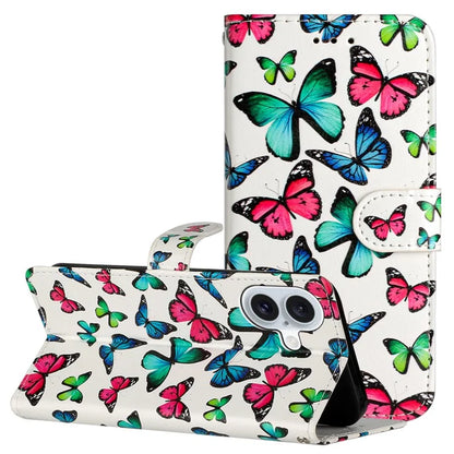 For iPhone 16 Wallet Case Pattern Print Design Flip Leather Phone Cover