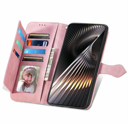 For Xiaomi Redmi Turbo 3 5G / Poco F6 5G Case Zipper Wallet Leather Floral Phone Cover