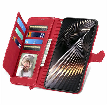 For Xiaomi Redmi Turbo 3 5G / Poco F6 5G Case Zipper Wallet Leather Floral Phone Cover