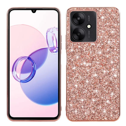 For Xiaomi Redmi 13C 4G / 5G / 13R 5G / Poco C65 4G / M6 5G Case TPU + PC Glitter Phone Cover