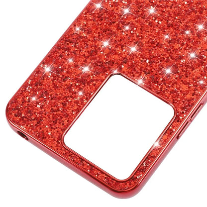For Xiaomi Redmi 13C 4G / 5G / 13R 5G / Poco C65 4G / M6 5G Case TPU + PC Glitter Phone Cover