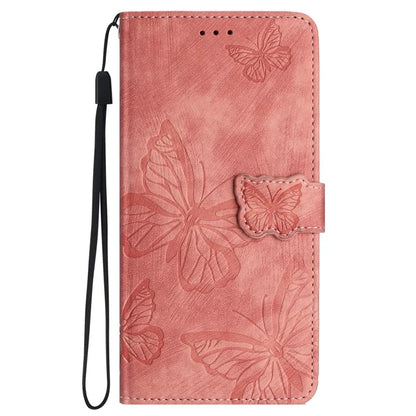 For iPhone 16 Plus Case Butterfly Flip Stand PU Leather Phone Cover