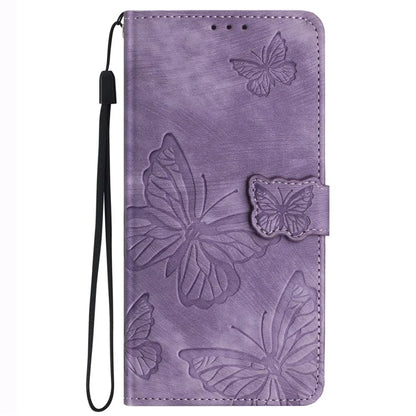 For iPhone 16 Plus Case Butterfly Flip Stand PU Leather Phone Cover