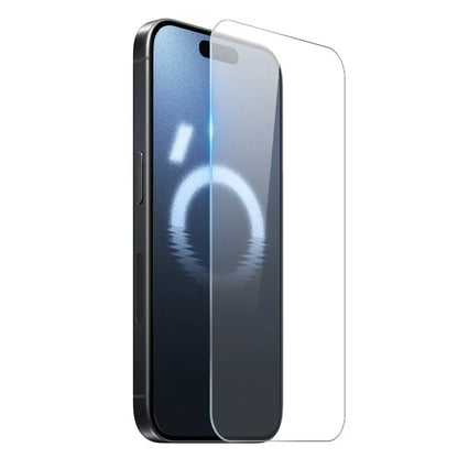 NORTHJO For iPhone 16 Pro Clear TPU Case + Tempered Glass Screen Protector Set