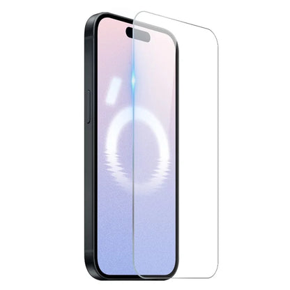 NORTHJO For iPhone 16 Clear TPU Case + Tempered Glass Screen Protector