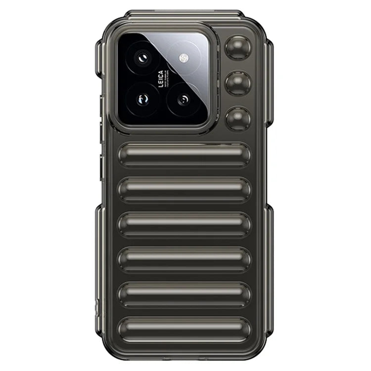 Capsule Series for Xiaomi 14 Case TPU Rugged Ribbed Protective Phone Cover