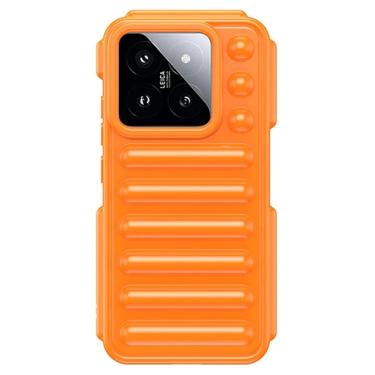 Capsule Series for Xiaomi 14 Case TPU Rugged Ribbed Protective Phone Cover