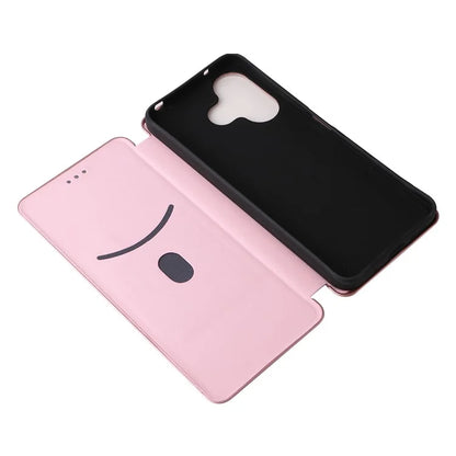For Xiaomi Redmi 13 5G / 13 4G / Note 13R 5G Phone Case Carbon Fiber Texture Leather Stand Cover