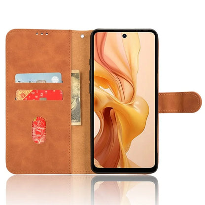 For Ulefone Note 18 Ultra Phone Case Skin-Touch Leather Wallet Support Stand Cover