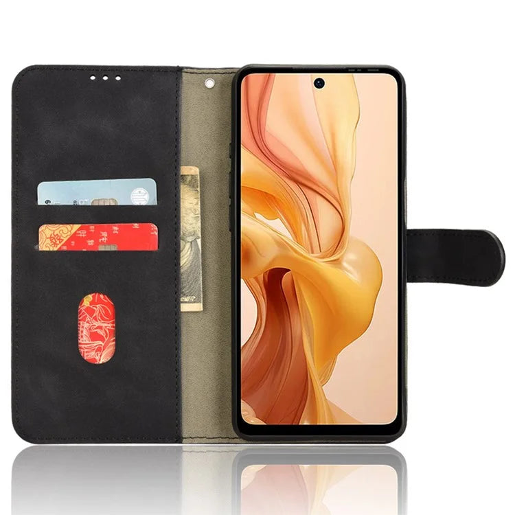 For Ulefone Note 18 Ultra Phone Case Skin-Touch Leather Wallet Support Stand Cover
