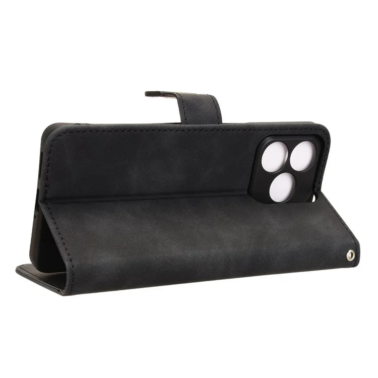 For Ulefone Note 18 Ultra Phone Case Skin-Touch Leather Wallet Support Stand Cover