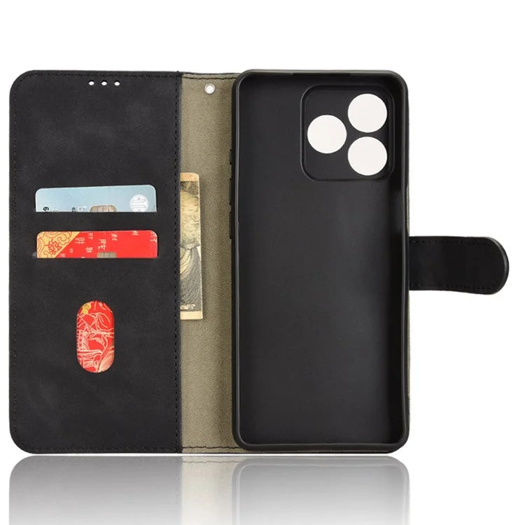 For Ulefone Note 18 Ultra Phone Case Skin-Touch Leather Wallet Support Stand Cover
