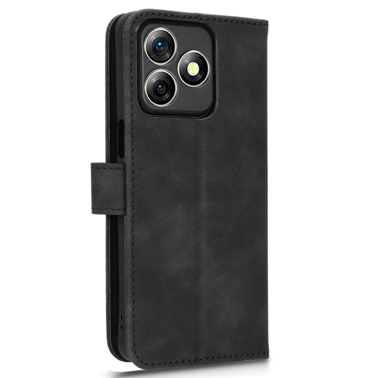 For Ulefone Note 18 Ultra Phone Case Skin-Touch Leather Wallet Support Stand Cover