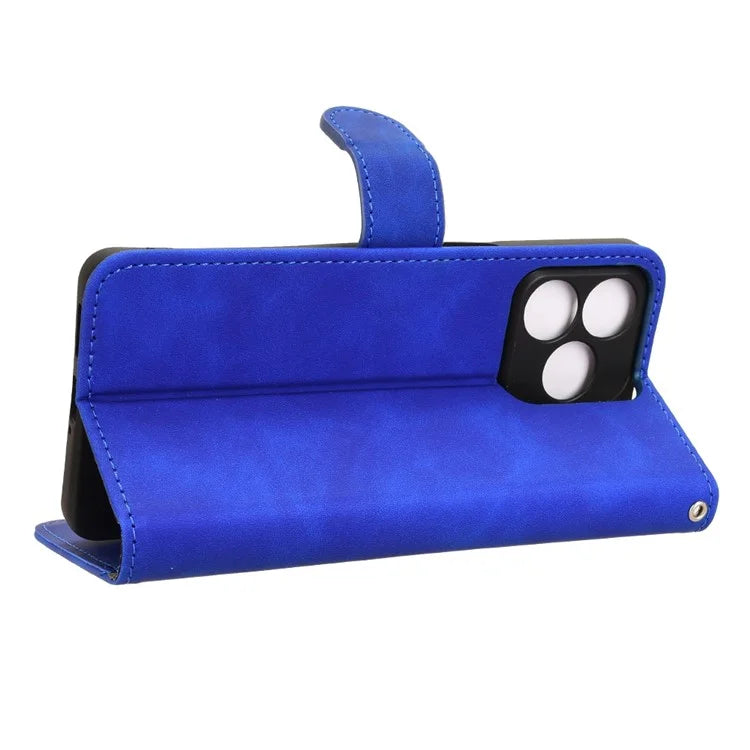 For Ulefone Note 18 Ultra Phone Case Skin-Touch Leather Wallet Support Stand Cover