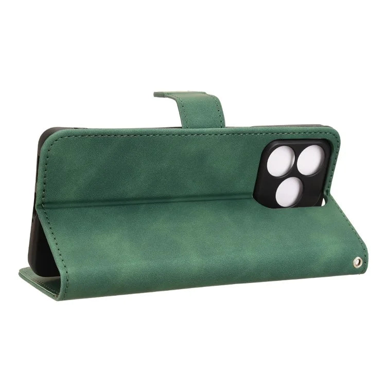 For Ulefone Note 18 Ultra Phone Case Skin-Touch Leather Wallet Support Stand Cover