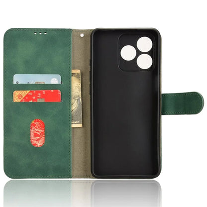 For Ulefone Note 18 Ultra Phone Case Skin-Touch Leather Wallet Support Stand Cover